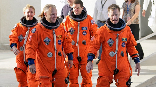Space Shuttle Final Four Astronauts